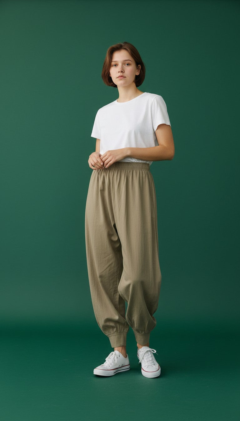 Haram Pants - Beige